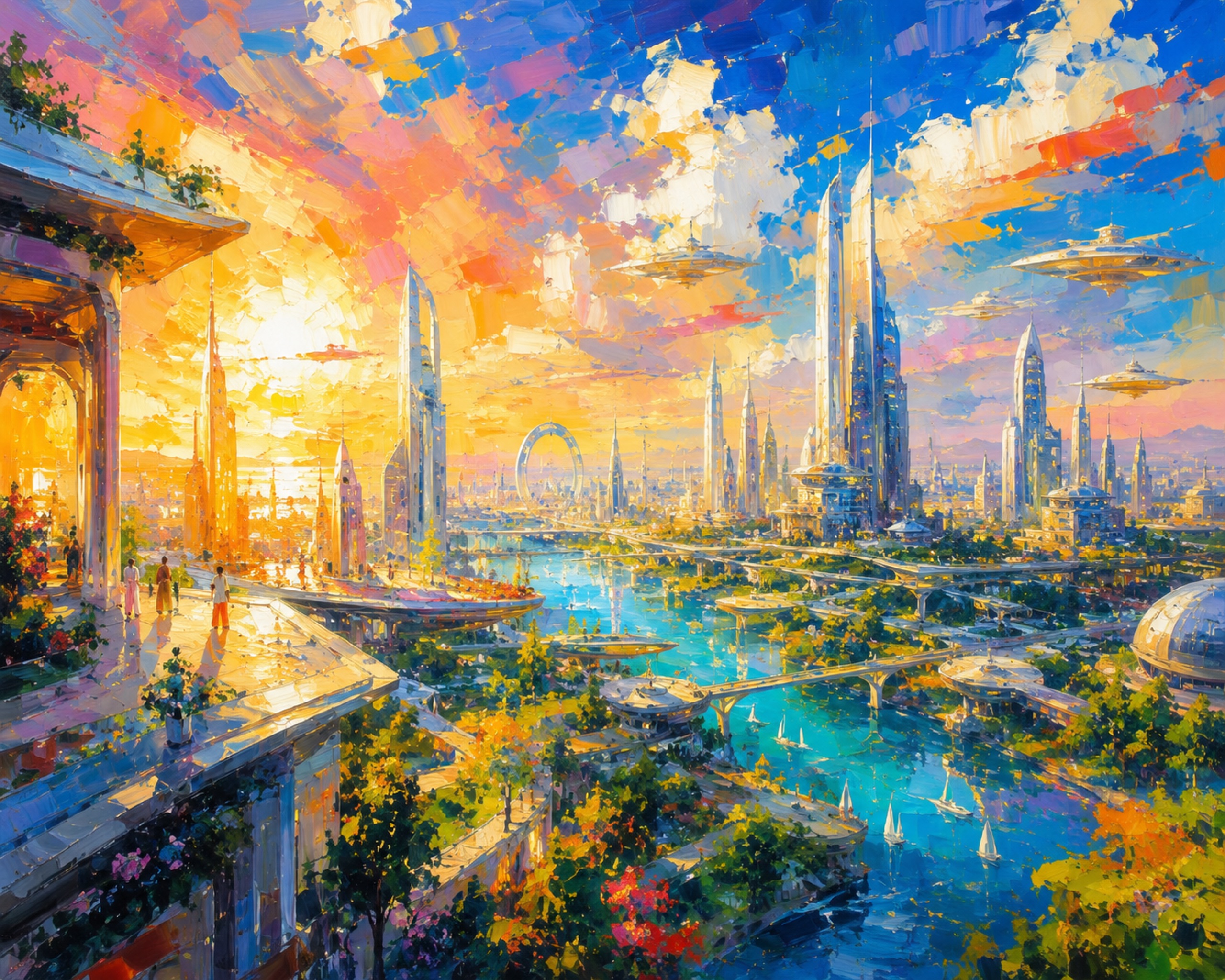 A city built on abundant energy